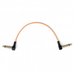 myVolts-Candycords ACV22PE Flat Patch Cable Sunset Peach 10cm