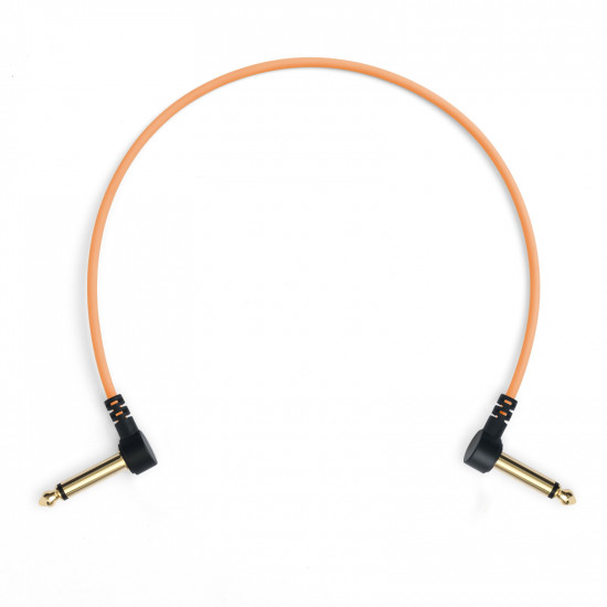 myVolts Candycords ACV23PE Flat Patch Cable Sunset Peach 18cm