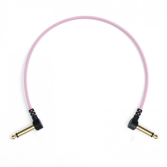myVolts Candycords ACV23PI Flat Patch Cable Marshmallow Pink 18cm