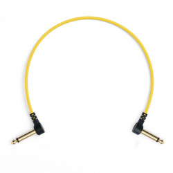 myVolts-Candycords ACV23YE Flat Patch Cable Pineapple Yellow 18cm