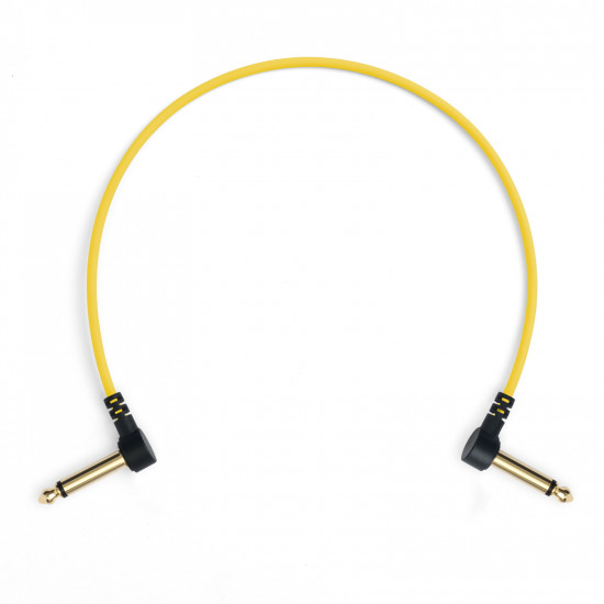 myVolts Candycords ACV23YE Flat Patch Cable Pineapple Yellow 18cm
