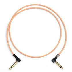 myVolts Candycords ACV24PE Flat Patch Cable Sunset Peach 35CM