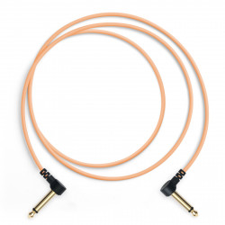 myVolts Candycords ACV25PE Flat Patch Cable Sunset Peach 150cm