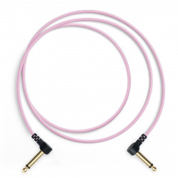 myVolts Candycords ACV25PI Flat Patch Cable Marshmallow Pink 150cm