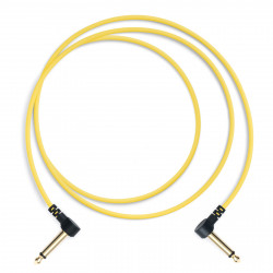 myVolts-Candycords ACV25YE Flat Patch Cable Pineapple Yellow 150cm