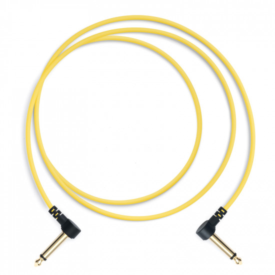 myVolts Candycords ACV25YE Flat Patch Cable Pineapple Yellow 150cm