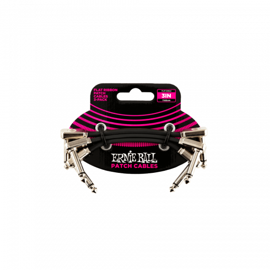 Ernie Ball Patch Cables 3IN (7.62cm) Ernie Ball Patch Cables 3IN (7.62cm)