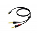 STEREO MINIJACK TO UNBLANCED JACK CABLES