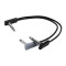 Rockboard Flat Y-Splitter Cable 20 cm