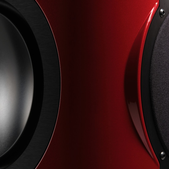 Kii Audio THREE System Tempranillo Red Metallic Including Kii Control