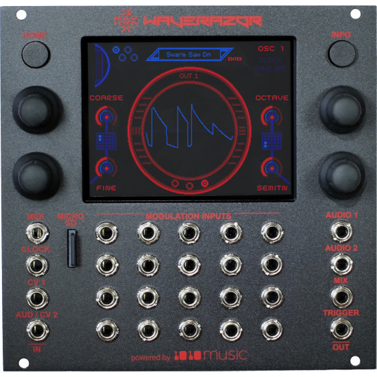 1010 Music MOK Waverazor Dual Oscillator 1010 Music MOK Waverazor Dual Oscillator