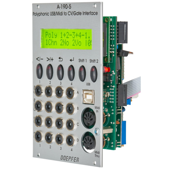 Doepfer A-190-5 Four Voice Midi/USB SYNC Interface 