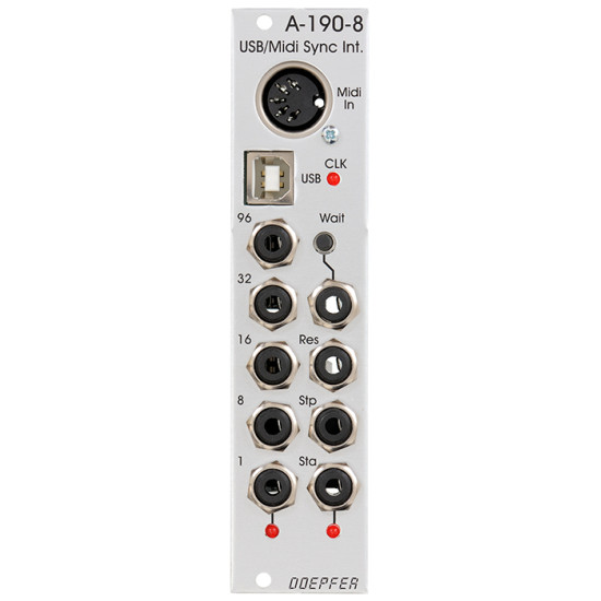 Doepfer A-190-8 Midi/USB SYNC Interface