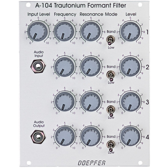 Doepfer A-104 Trautonium Formant Filter