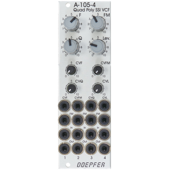 Doepfer A-105-4 Quad Poly VCF