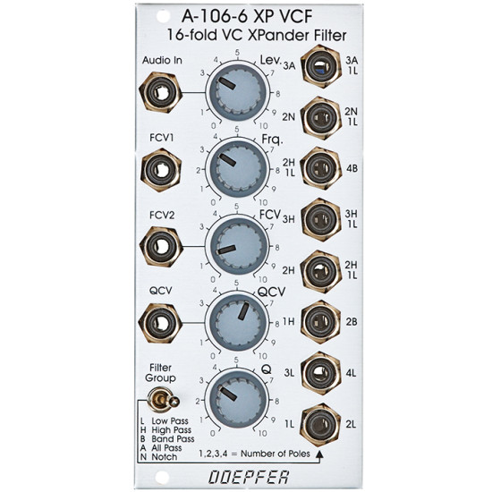 Doepfer A-106-6 XP Filter Doepfer A-106-6 XP Filter