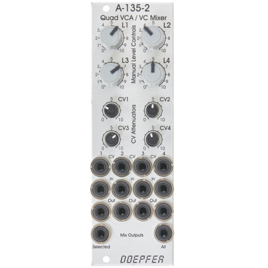 Doepfer A-135-2 Mini Quad VCA / Mixer