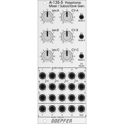 Doepfer A-135-5 Polyphonic Mixer