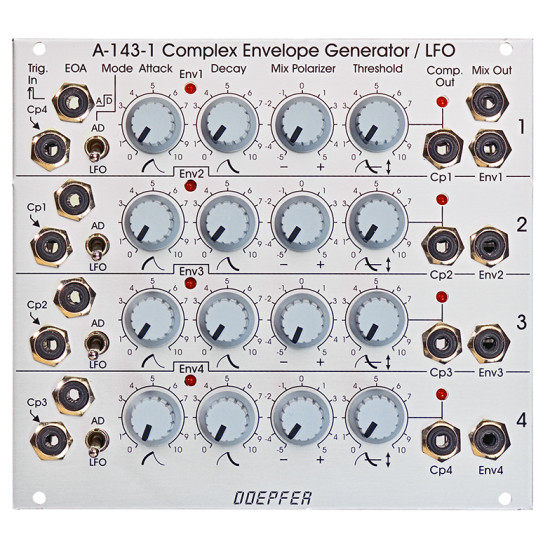 Doepfer A-143-1 Complex Envelope Generator / Quad AD-Generator / Quad LFO