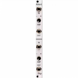 2hp Avert Dual Attenuverter