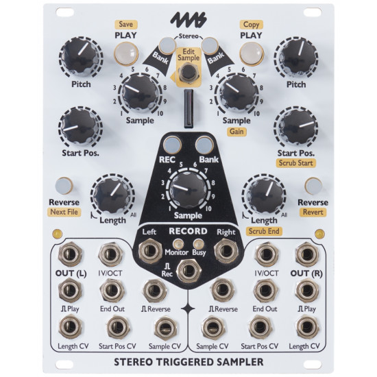 4ms Stereo Triggered Sampler