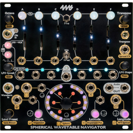 4ms Spherical Wavetable Navigator