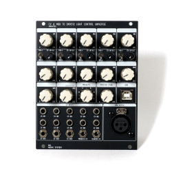 ADDAC 223 CV-MIDI To DMX512 Light Control Universe