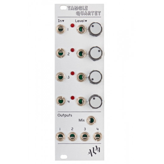Alm Busy Circuits Alm009 Tangle Quartet Quad Linear VCA And Mixer