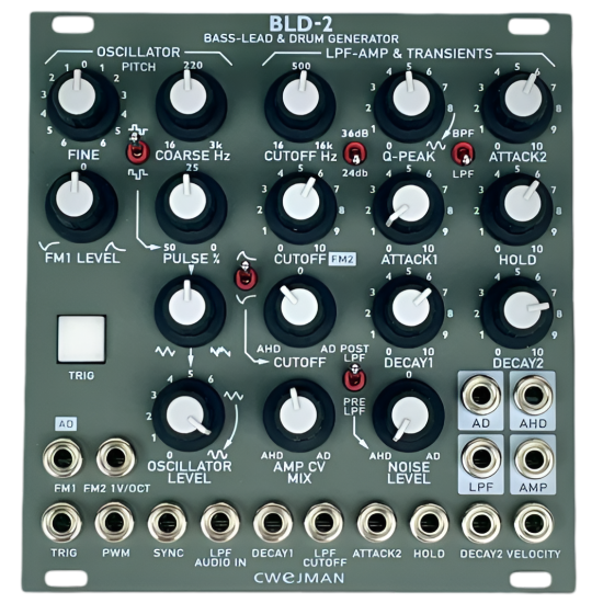 Cwejman BLD-2 BATTLESHIP GREY