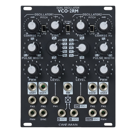 Cwejman VCO-2RM Matte Black