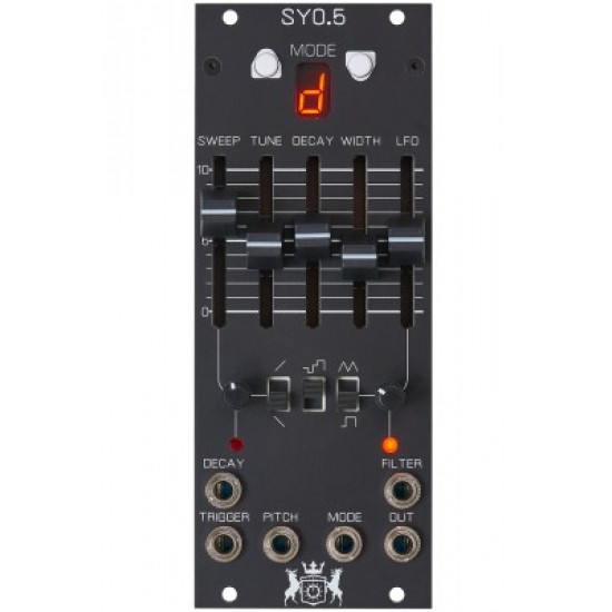 Michigan Synth Works SY0.5 Analog Drum Module Black