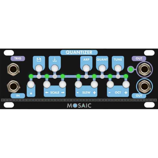 Mosaic Quantizer 1U Black