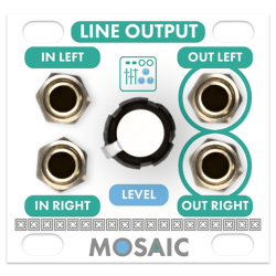 Mosaic Line Output 1U