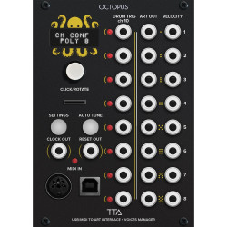 Tiptop Audio Octopus  USB Midi To ART Interface Voice Manager