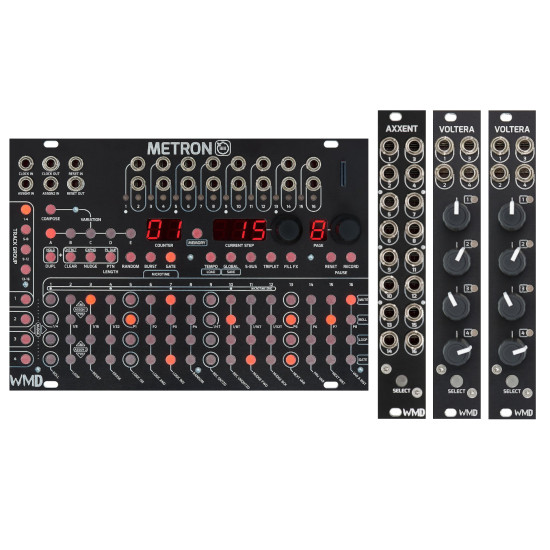 WMD METRON WITH 1 X AXXENT - 2 X VOLTERA WMD METRON WITH 1 X AXXENT - 2 X VOLTERA