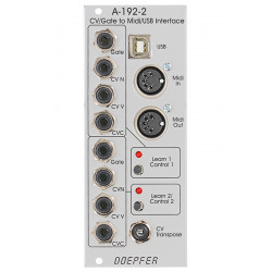 Doepfer A-192-2 Dual CV/Gate to Midi/USB Interface