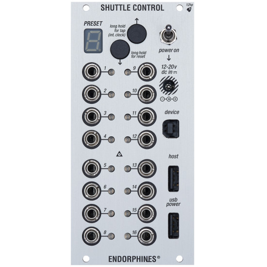 Endorphin.es Shuttle Control