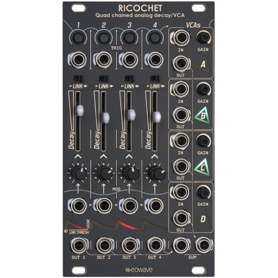 Eowave Ricochet Quad Linked Envelopes VCAs