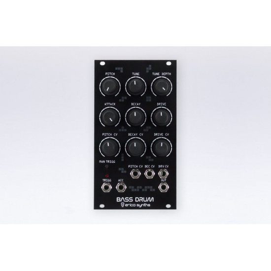 Erica Synths Bass Drum Black Erica Synths Bass Drum Black