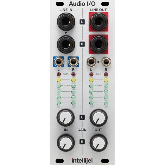 Intellijel Designs Audio I/O 3U (2023 edition)