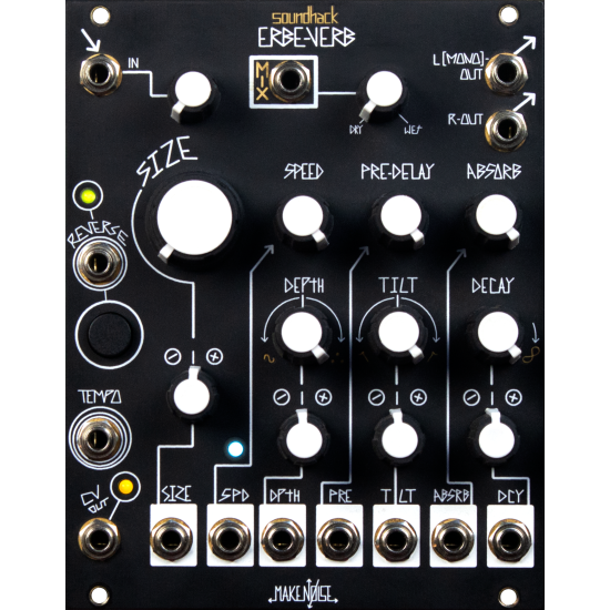 Make Noise Erbe Verb Black