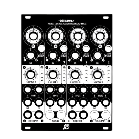 Xaoc Devices Ostrawa Black Replacement Panel