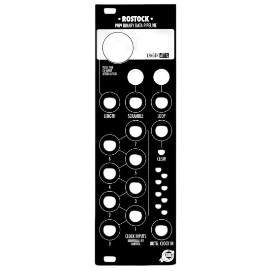 Xaoc Devices Rostok Black Replacement Panel