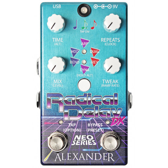 Alexander Pedals Radical Delay DX