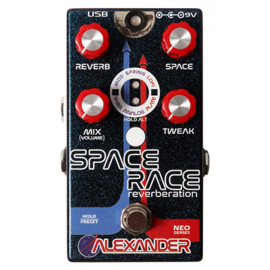 Alexander Pedals Space Race