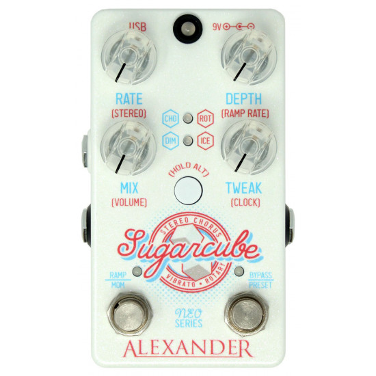 Alexander Pedals Sugarcube Stereo Chorus Vibrato
