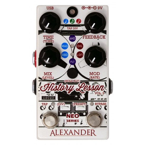 Alexander Pedals History Lesson V3 Delay