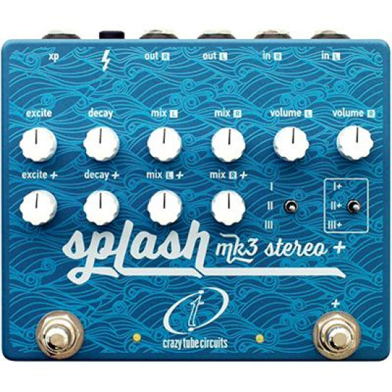 CRAZY TUBE CIRCUITS Splash MK3 Stereo Plus