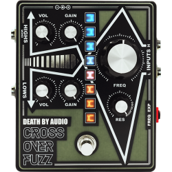 Death By Audio Crossover Fuzz Black Death By Audio Crossover Fuzz Black