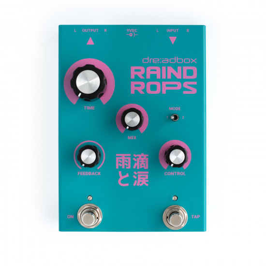 Dreadbox Raindrops Stereo Delay Pitch Shifter Reverb 